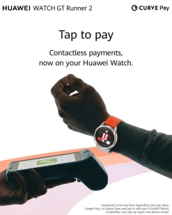 Huawei Watch GT Runner 2 smartklokke, svart