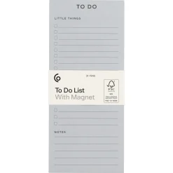 Huskeliste med magnet 50 ark 20,1 x 8,7 x 1 cm