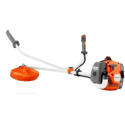 Husqvarna 122R bensindrevet ryddesag med trimmerhode og sele