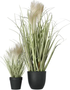 Høyt gress i potte 55 cm, kunstig plante