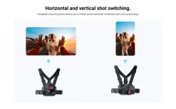 Insta360 Chest Strap brystsele for actionkamera