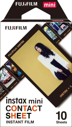 Instax Mini fotopapir 10-pakning, Fujifilm