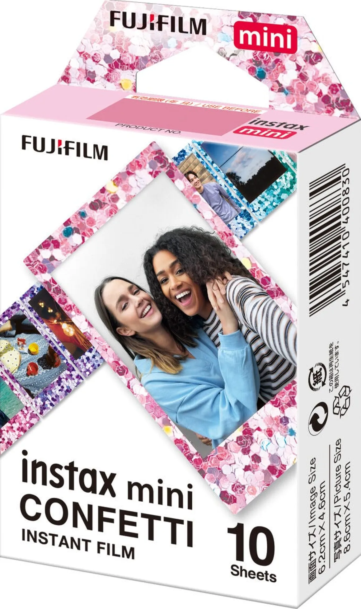 Instax Mini fotopapir 10-pakning, Fujifilm