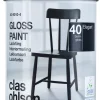 Interiørmaling halvblank glans 40, 0,75 liter