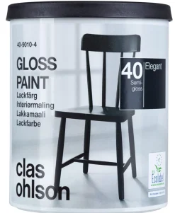 Interiørmaling halvblank glans 40, 0,75 liter
