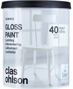 Interiørmaling halvblank glans 40, 0,75 liter
