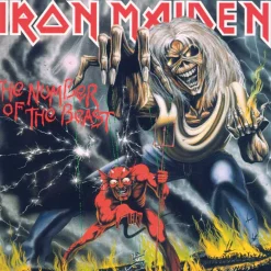 Iron Maiden The Number of the Beast vinylplate