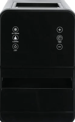 Isbitmaskin for nugget-isbiter, svart