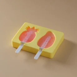 Isform i silikon fruktmotiv, 2 ispinner