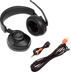 JBL Quantum 400 gaming headset med RGB, surround og DTS