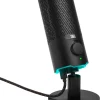 JBL Quantum Stream USB-mikrofon med RGB-belysning og stativ