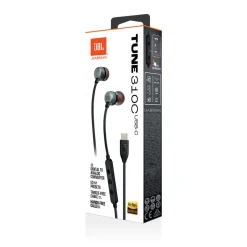 JBL Tune 310C ørepropper med USB-C, svart