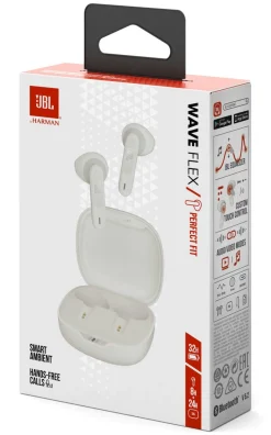 JBL Wave Flex, trådløst headset med mikrofon