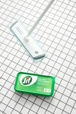 Jif Krystal engangsvåtmopp, refill 10-pakning