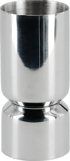 Jigger måleglass drinkmål 3 og 6 cl, rustfritt stål