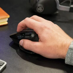JLAB Epic trådløs mus med OLED-display, oppladbar