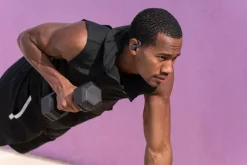 JLab GO Air Sport trådløse in ear-hodetelefoner med True Wireless