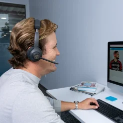 JLab GO Work trådløse hodetelefoner med mikrofon, 2 gen.