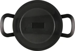 Keramisk gryte med glasslokk, 2,8 liter