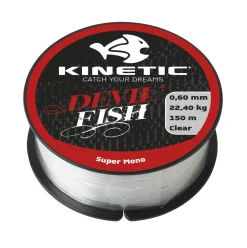 Kinetic nylonline 0,6 mm, transparent, 150 m