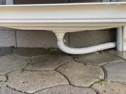 Klimatkoncept dreneringsslange til luft-til-luft-varmepumpe, 3 m