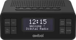 Klokkeradio med DAB+ og FM radio, Exibel