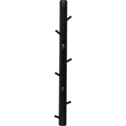 Knaggerekke vertikal, tre, 9 kroker, 72 cm