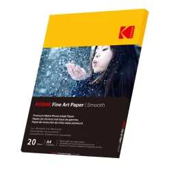 Kodak matt glatt fotopapir A4 230 g, 20 ark
