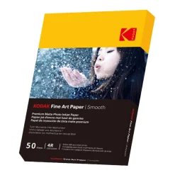 Kodak matt glatt fotopapir 10 × 15 cm 230 g, 50 ark