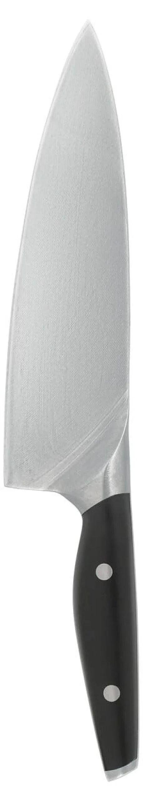 Kokkekniv 20 cm, svart