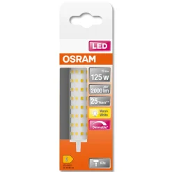 Kompaktlysrør LED Line R7s dimbar 15 W 118 mm Osram