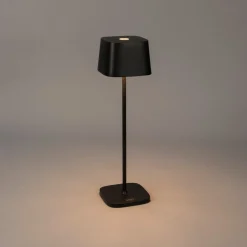 Konstsmide Capri bordlampe USB dimbar utendørs