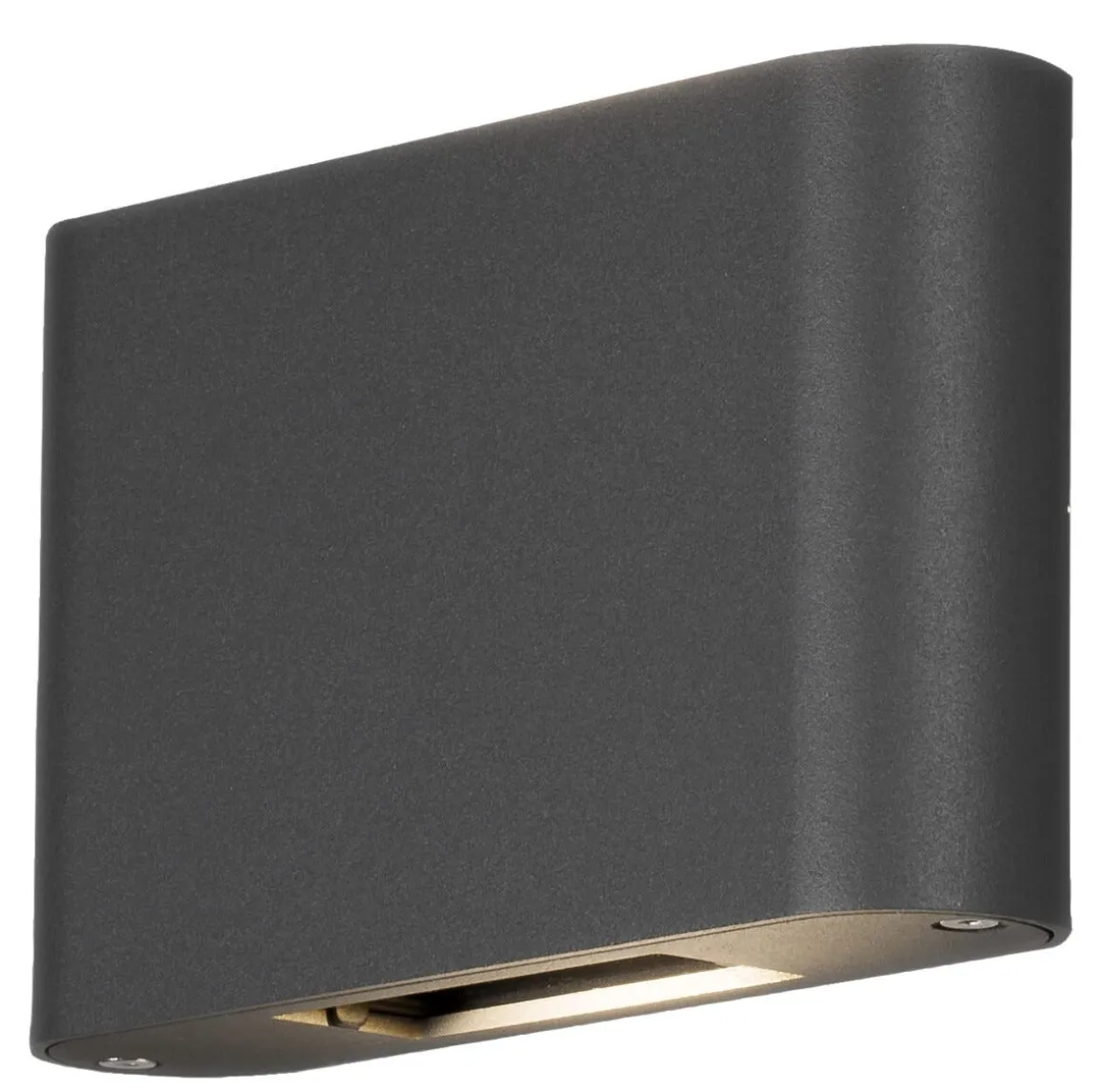 Konstsmide Chieri svart fasadebelysning IP54, LED, 2x6W