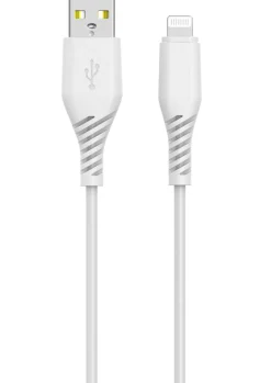 Kort USB kabel for iPhone 0,3 m USB A til Lightning Clas Ohlson