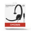 KOSS headset med mikrofon CS295 mono on ear, USB