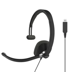 KOSS headset med mikrofon CS295 mono on ear, USB