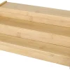 Krydderhylle i tre, 3 nivåer, uttrekkbar 31,2–56,4 cm