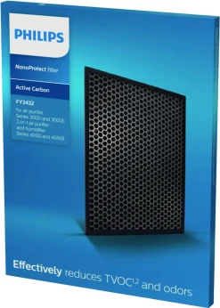 Kullfilter FY3432 til Philips luftrenser AC3259