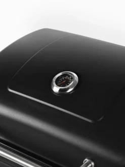 Kullgrill Delux med grillvogn, sidebord og termometer