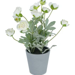 Kunstplante ranunkel, 34 cm