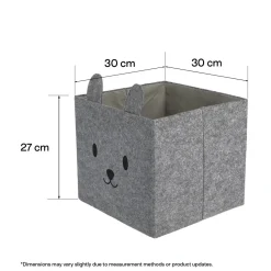 Kvadrat oppbevaringsboks, Kidz