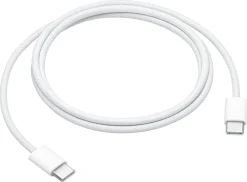 Ladekabel USB-C til USB-C, hurtiglading, 60 W, 1 m