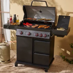 Landmann Cool Black 4.1 MaxX gassgrill 4 brennere