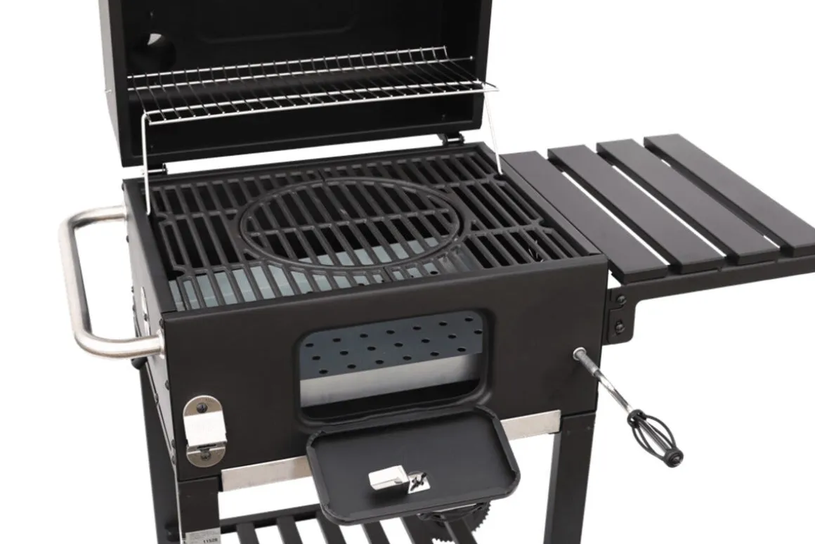 Landmann kullgrill med Modulus-grillrist og grillvogn