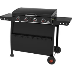 Landmann Plancha 4.0 stekehelle gass 4 brennere, 75,5 cm