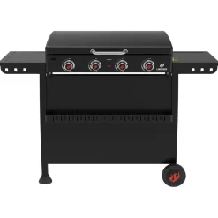 Landmann Plancha 4.0 stekehelle gass 4 brennere, 75,5 cm