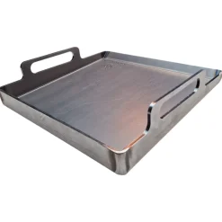 Landmann stekehelle for grill, karbonstål, 40 x 39 cm
