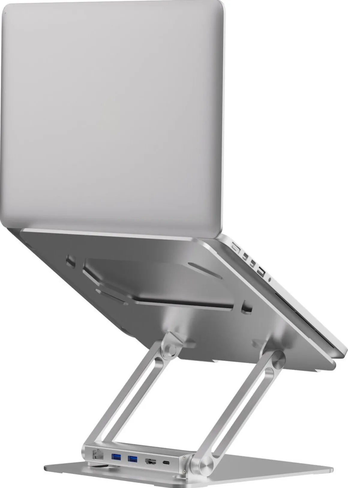 Laptopstativ med dokkingstasjon, 10–17 tommer