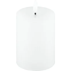 LED-kubbelys med tidsur, hvitt, Northlight, diameter 7,5 cm