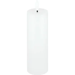 LED-kubbelys Slim med timer, hvitt, Northlight, diameter 5 cm